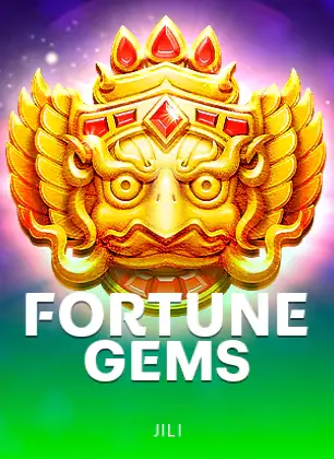 ปกเกมสล็อตอัญมณีมีค่า Fortune Gems พร้อมชื่อเกมหลัก